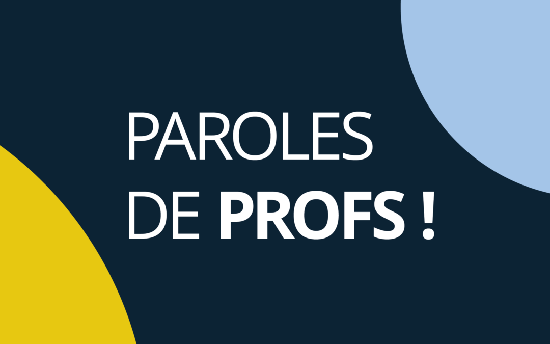Enseignement : Paroles de Profs ! : Documentation